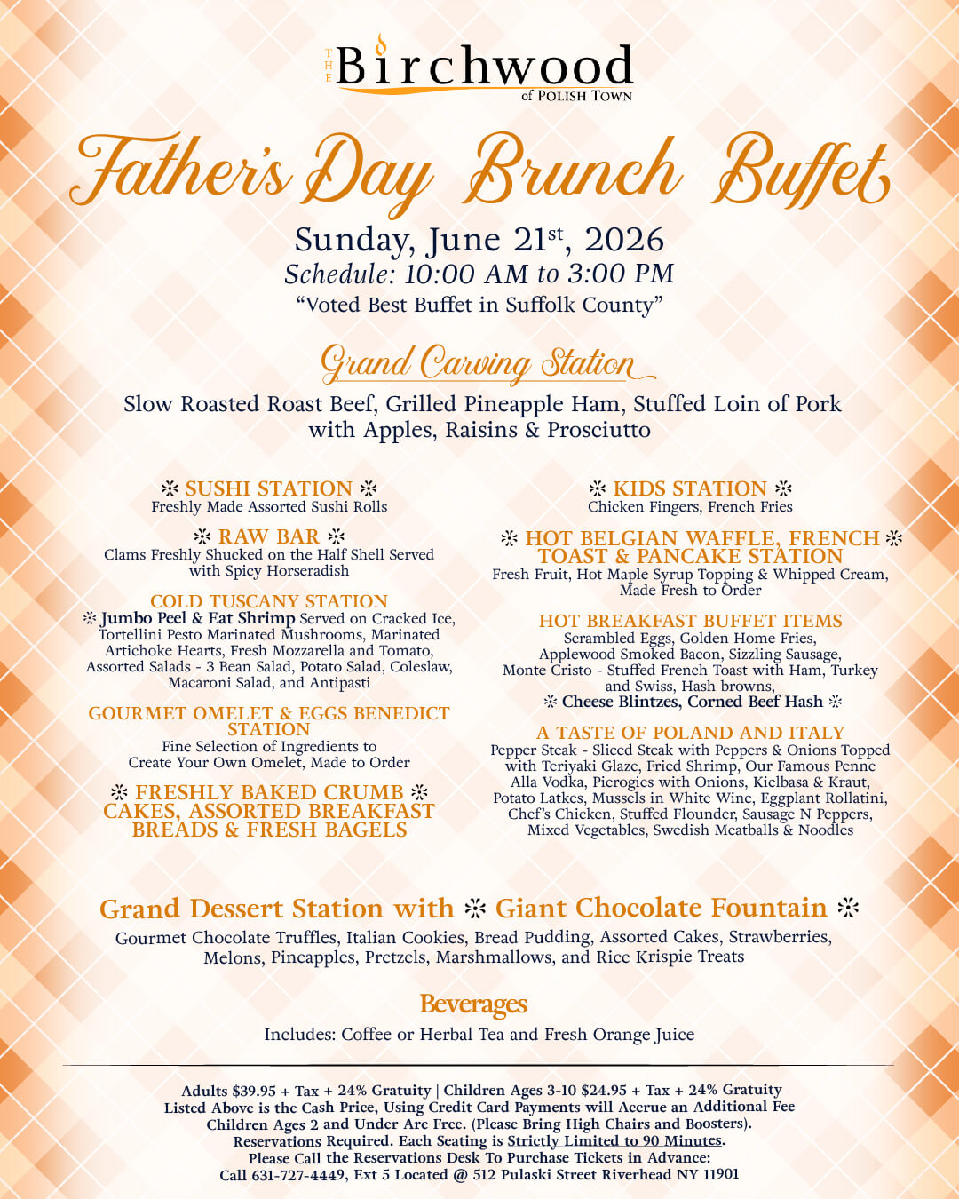 V2 Birchwood FathersDay Brunch Brunch 1